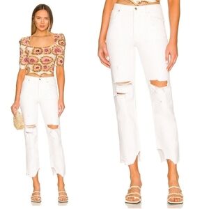 NWT PEOPLE WOMEN'S TAPERED BAGGY BOYFRIEND JEANS $98